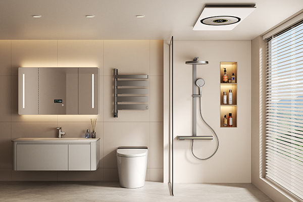 The core skeleton of the shower room