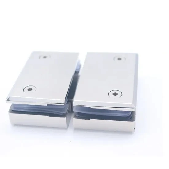 Hydraulic glass door hinge